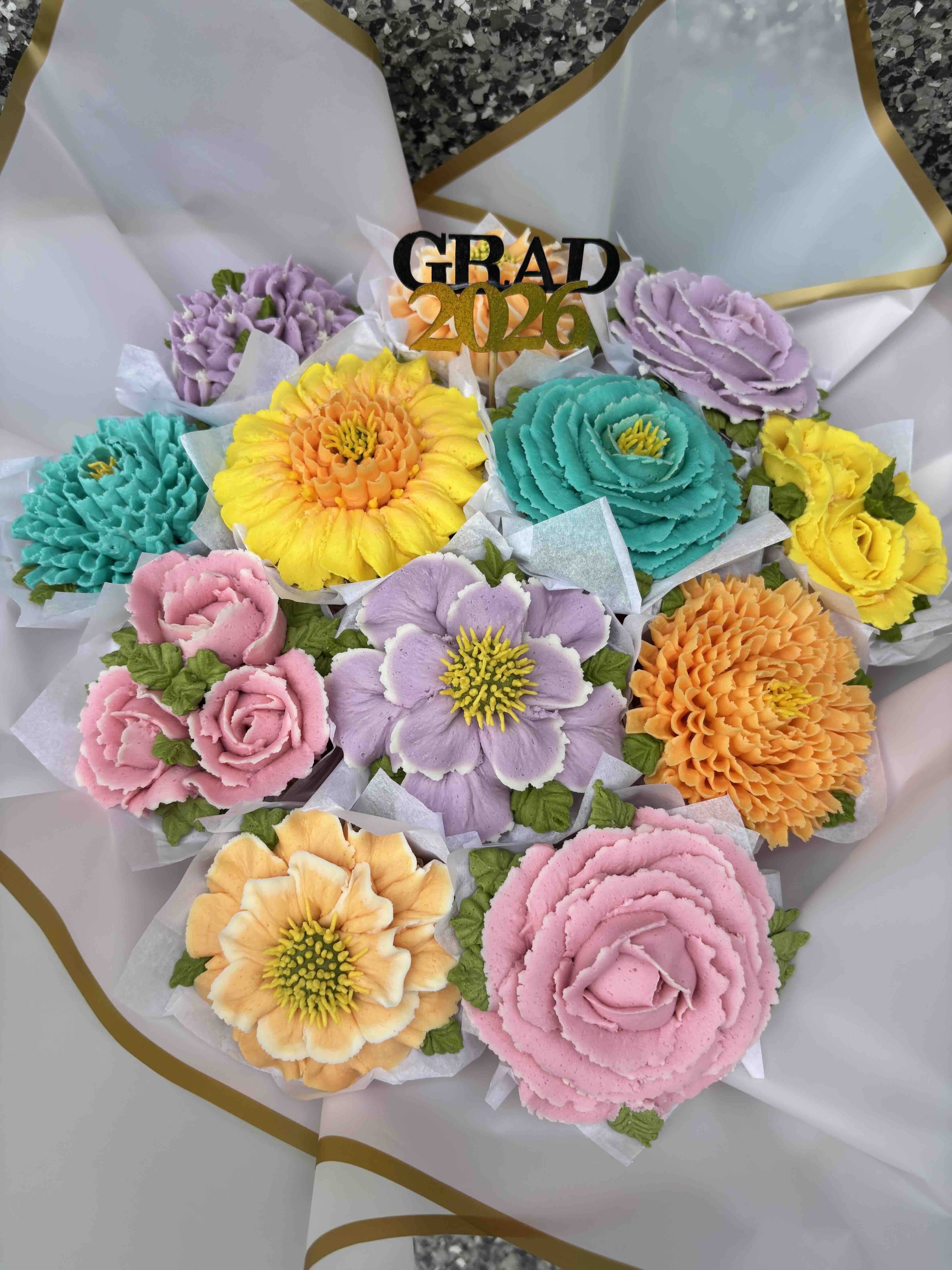 Cupcake bouquet by Renee Homulos
