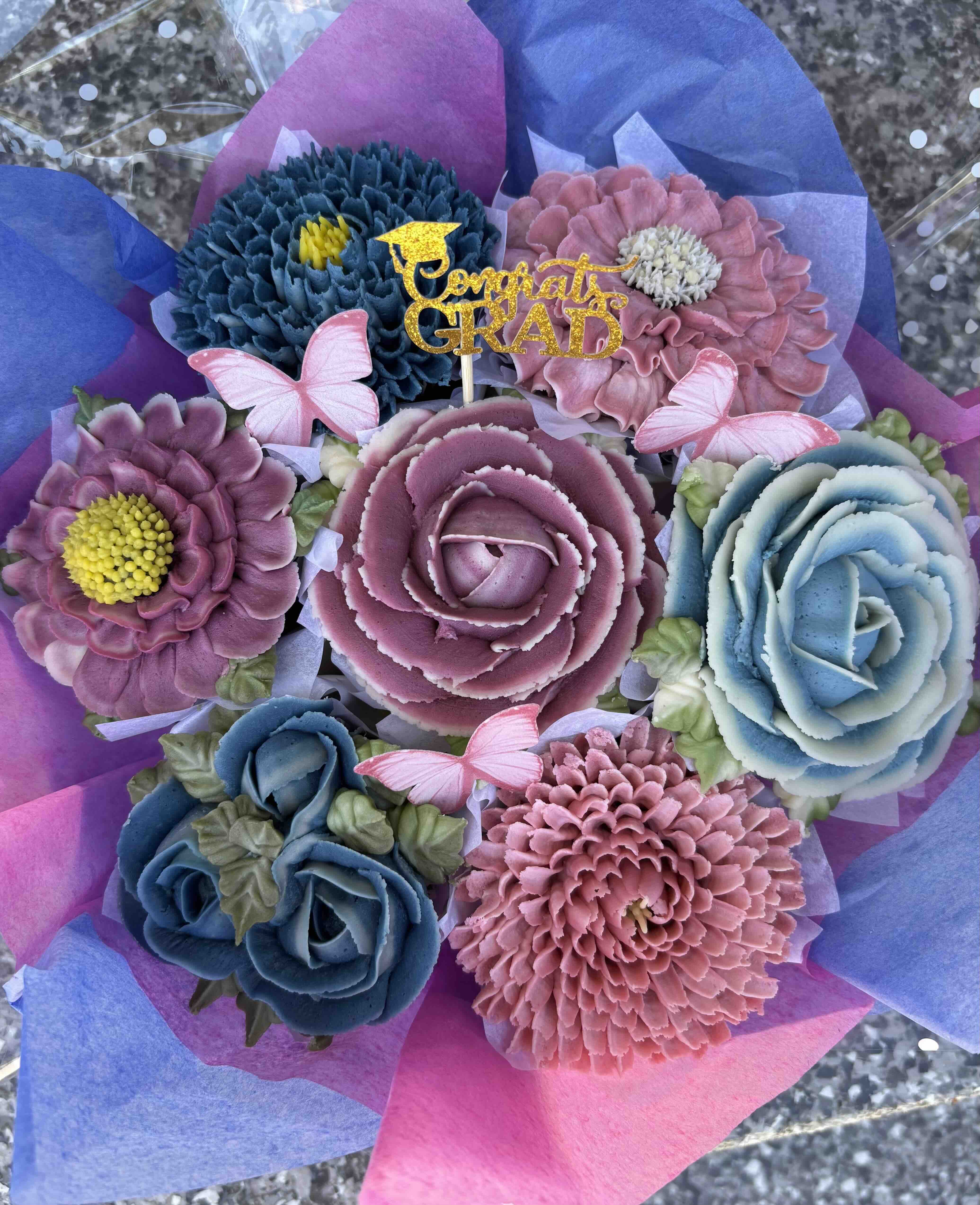Cupcake bouquet by Renee Homulos