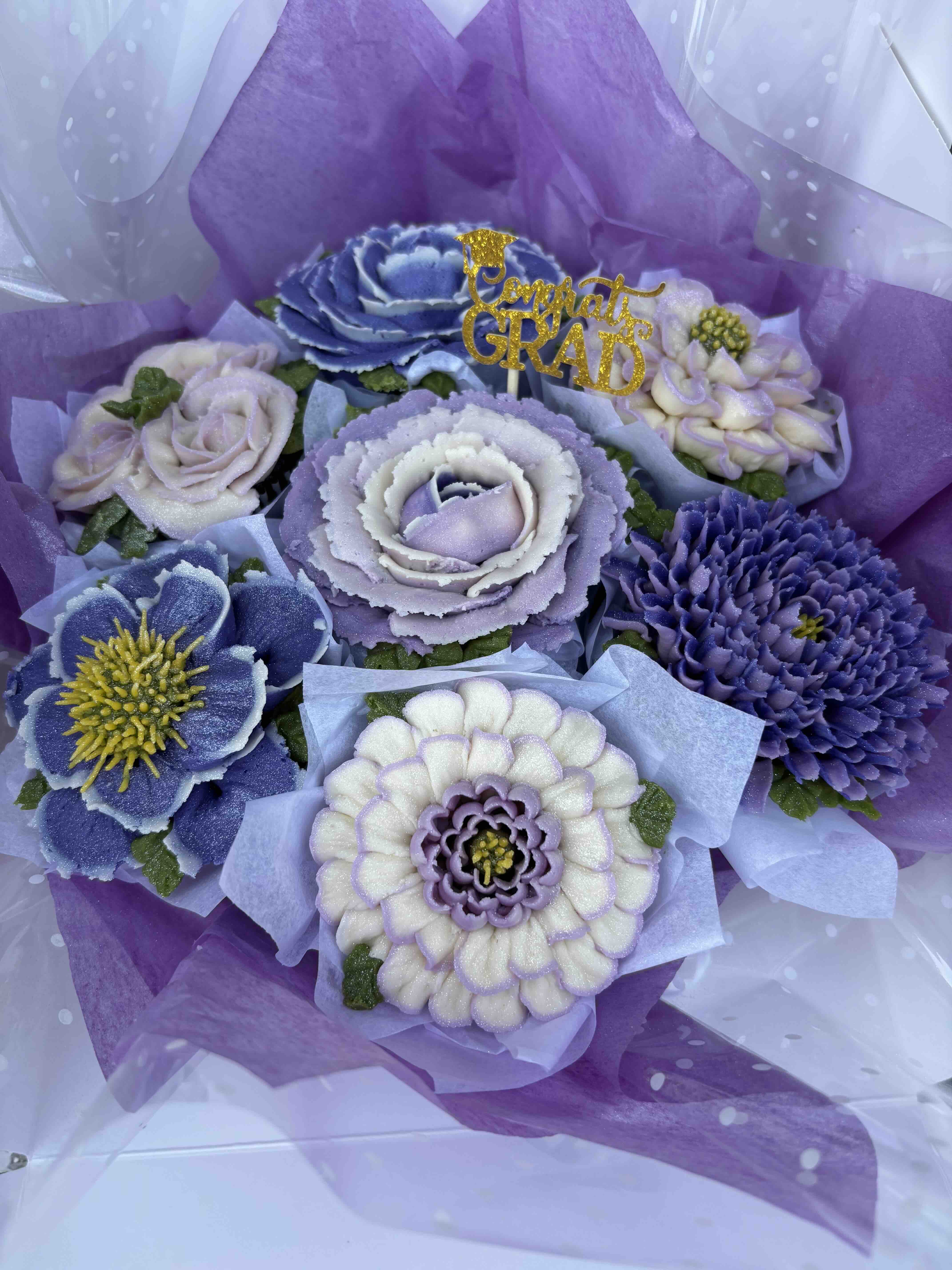 Cupcake bouquet by Renee Homulos
