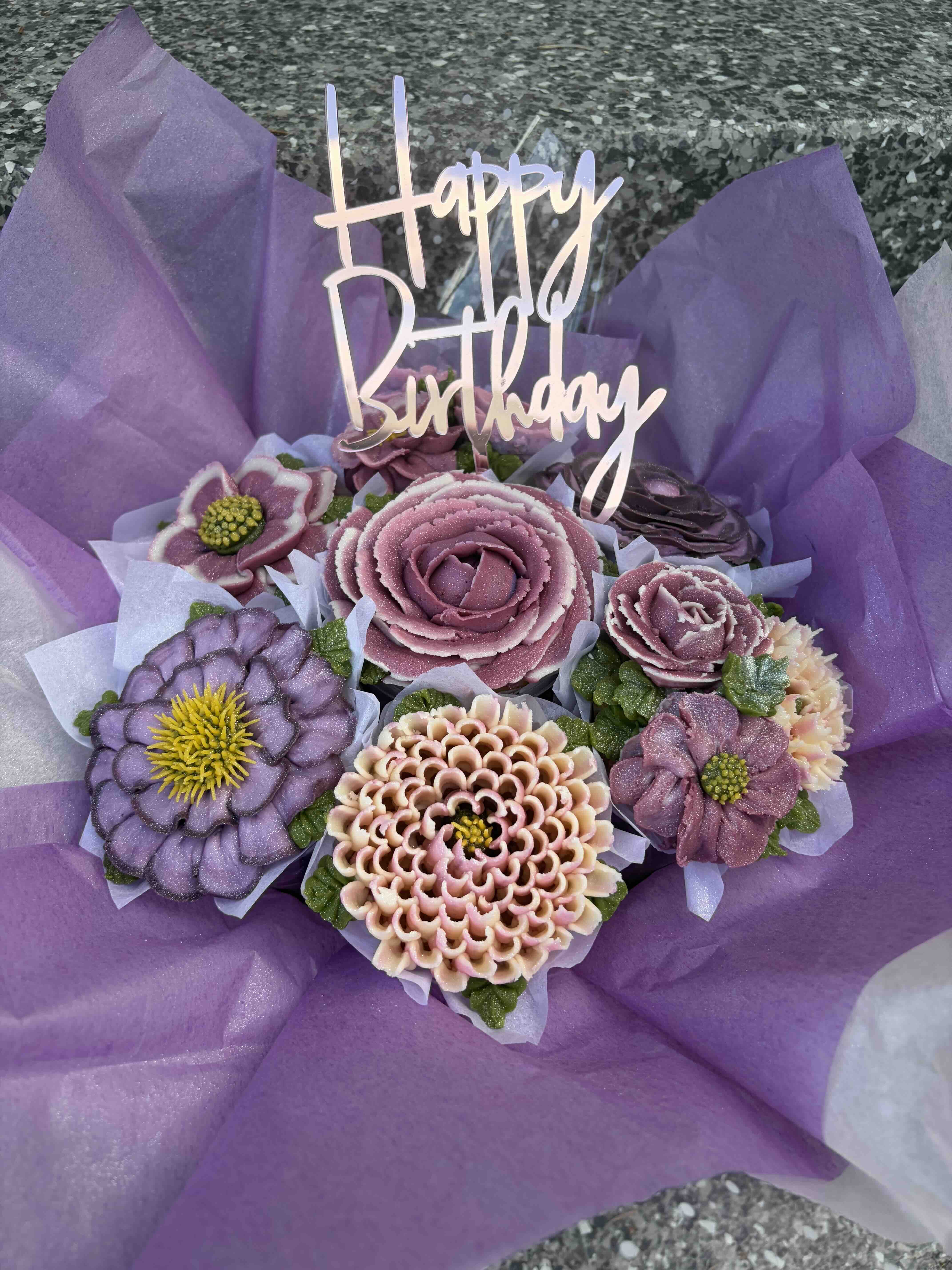 Cupcake bouquet by Renee Homulos