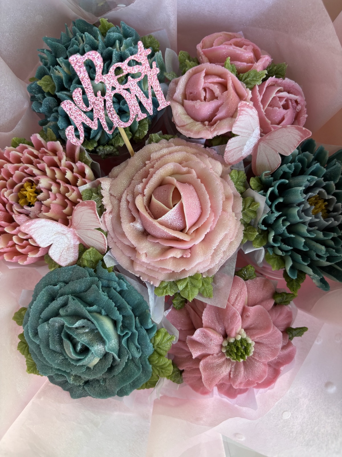 Cupcake bouquet by Renee Homulos