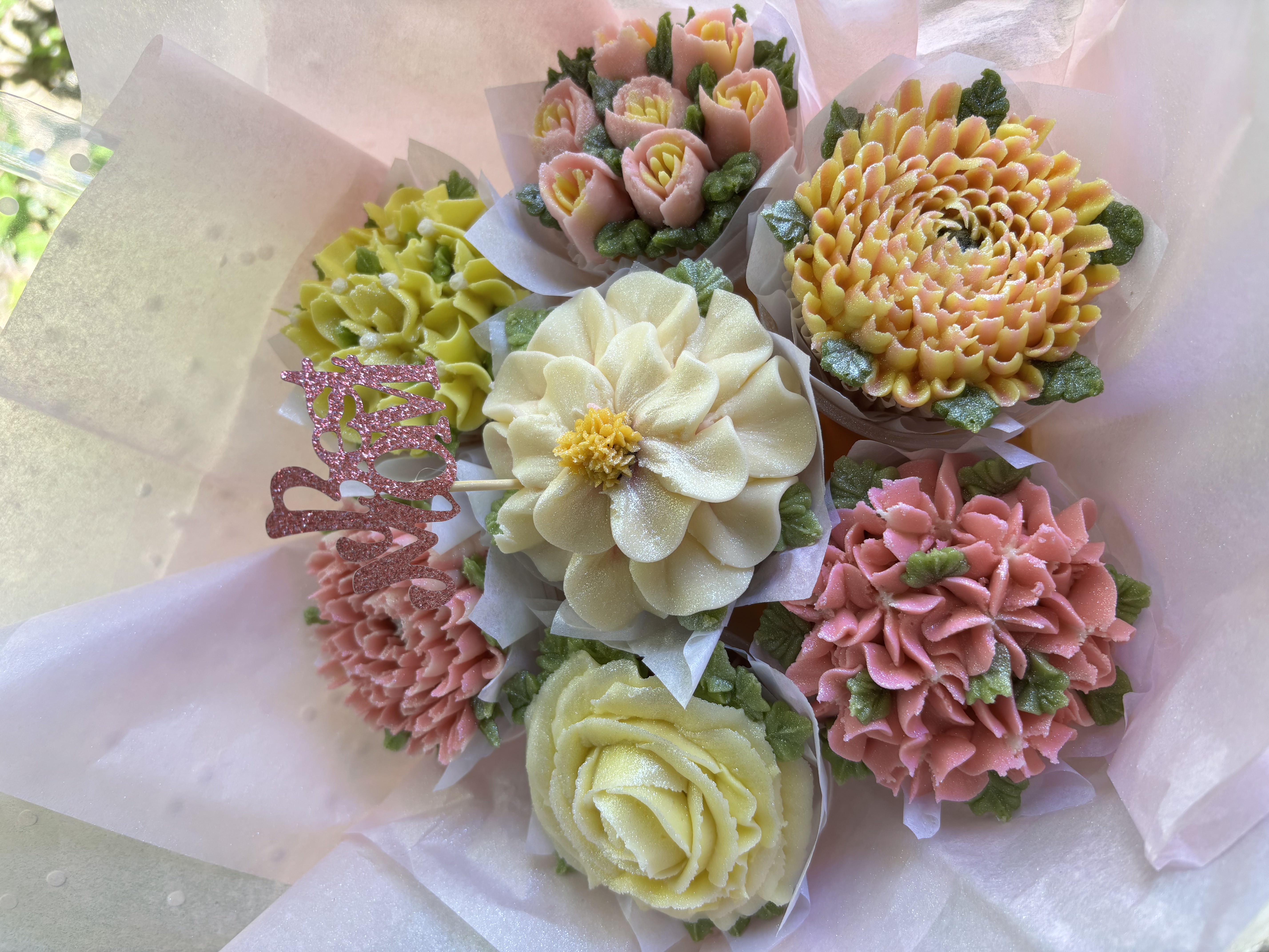 Cupcake bouquet by Renee Homulos