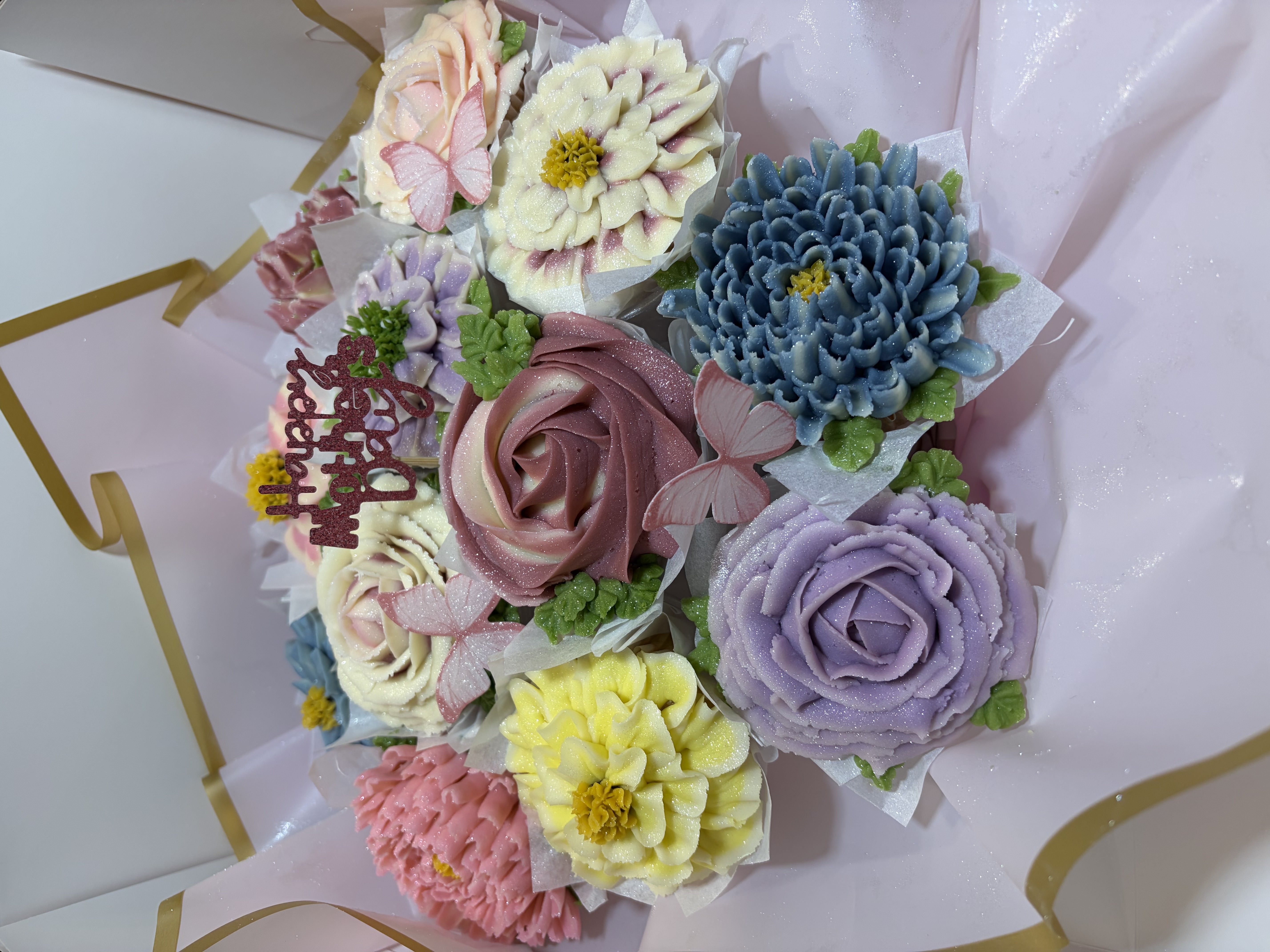 Cupcake bouquet by Renee Homulos